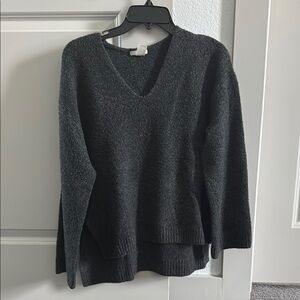Aerie Dark Grey Flare Arm Sweater